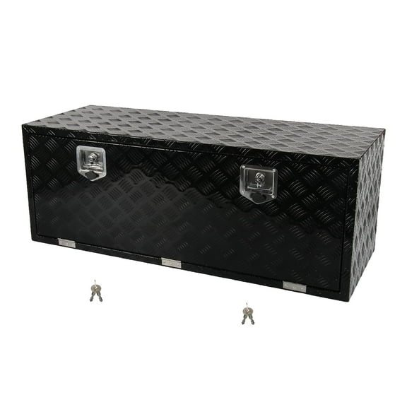 FGJQEFG Aluminum Tool Box Truck Underbody Lockable 48" x 18" x 18"