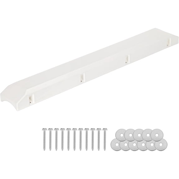 48 Inch Boat Dock Bumpers for Piling & - Heavy Duty Marine Fenders with Stainless Steel Screws, Closed-Cell for Horizontal Deck, Vertical Poles, , Pylon