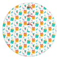 thumbnail image 1 of 48 Inch Christmas Tree Skirt – Velvet Plush Tree Mat, Soft Thickened Polyester with Red Ties, Single-Sided Printing, Available in 30in/36in/48in, Perfect for Holiday Xmas Tree Decoration, 1 of 7