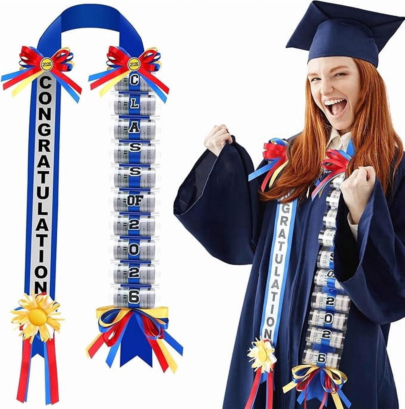 48 Inch Class of 2026 Graduation Money Lei Ribbon Lei Gift Graduation ...