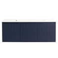 thumbnail image 1 of 48 Inch Floating Vanity - Three - Door Cabinet Storage - Bathroom Use - Convenient for Daily Items, 1 of 6