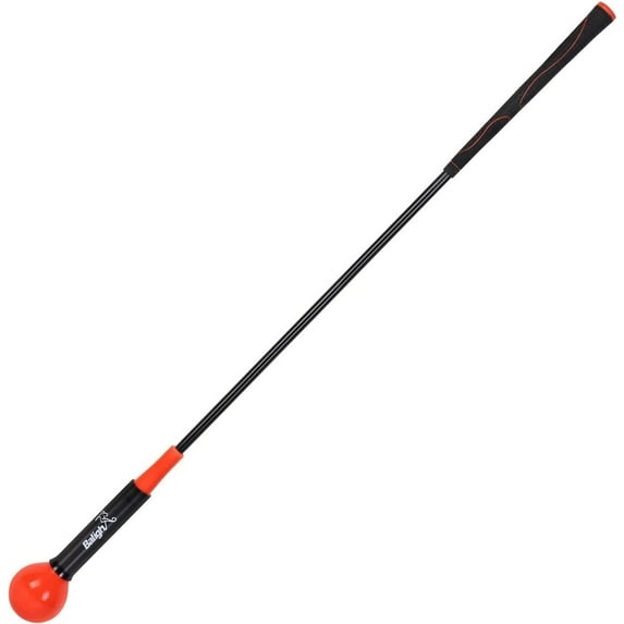 48 Inch Golf Training Aids for Strength and Tempo Training Golf Swing Trainer Warm-Up Stick Golf Swing Trainer for Outdoor Indoor Practice Chipping Hitting Golf Accessories Red Aosijia ChYoung