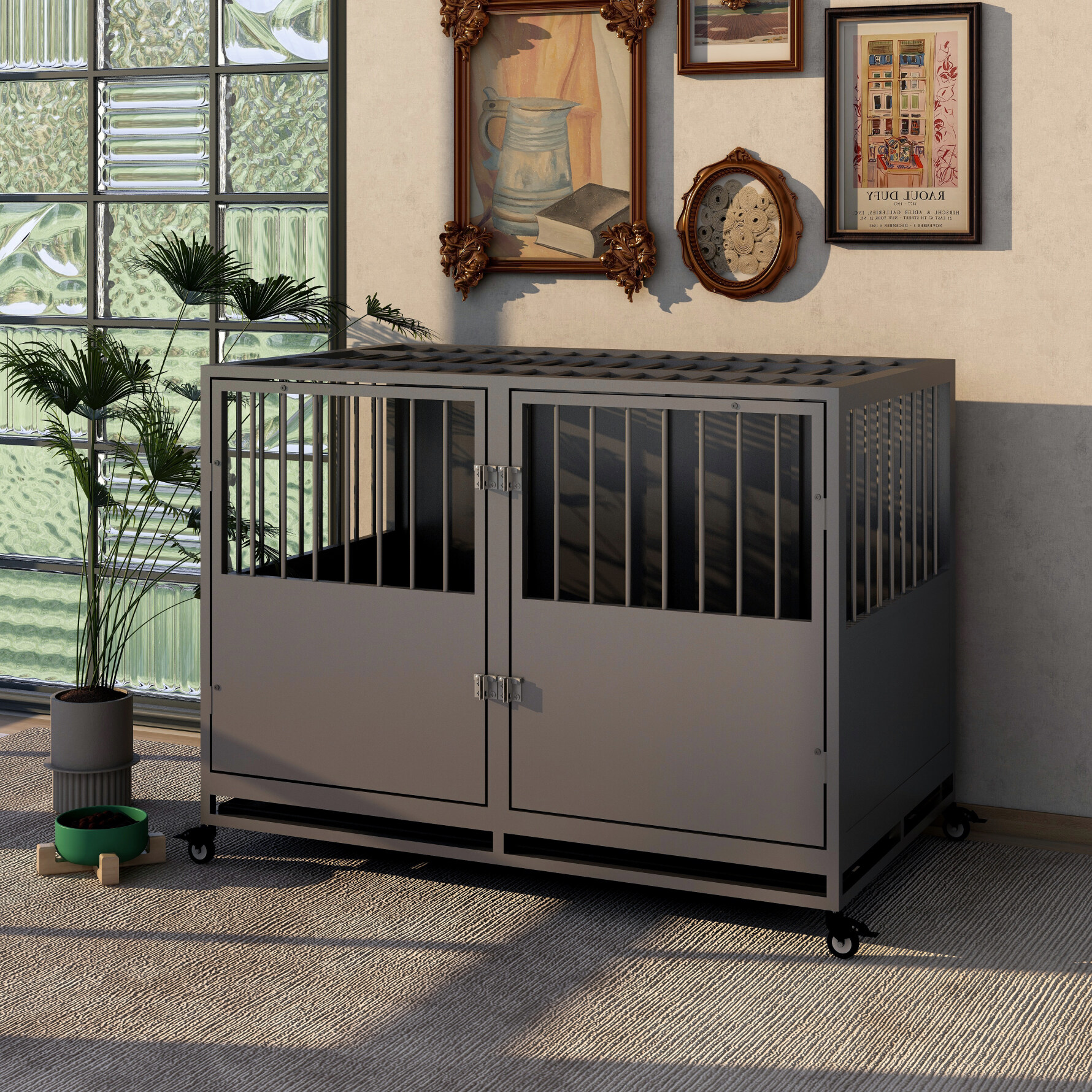 Photo inspiration: Gallery Detail: 48 Inch Heavy Duty Dog Crate For Large Dogs