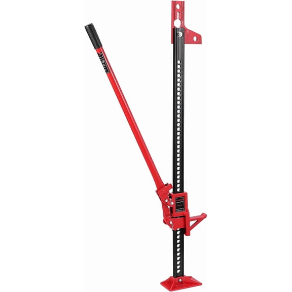48 Inch High Lift Farm Jack - 7000 LBS Heavy Duty Ratcheting Utility Lift Jack for Off Road Truck SUV ATV and Farm Equipment