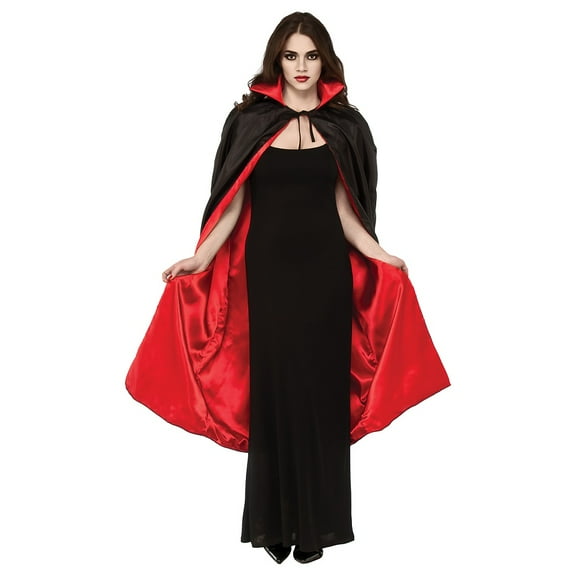 48 Inch Lined Satin Cape Adult Costume Accessory