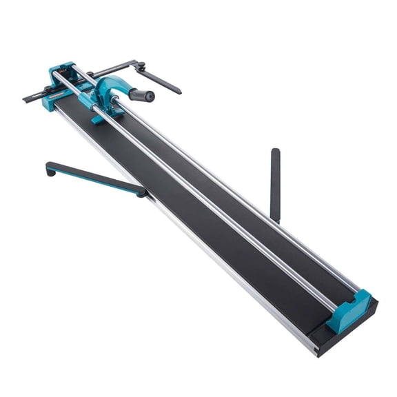 48 Inch Manual Tile Cutter, Ceramic Tile Cutter w/ Laser Guide, 1200mm Porcelain Tile Cutting Tool, 6-15mm Thick Tile Cutter for Floor & Wall Tiles