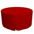 thumbnail image 1 of 48 Inch Round Polyester Foldable Table Cover Tablecloth Trade show 18 COLOR", (Color: Red), 1 of 1