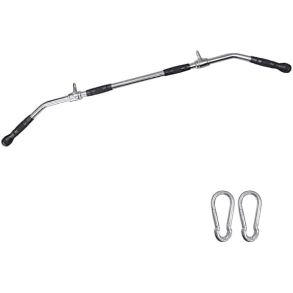 48 Inches Lat Pull Down Bar for Cable Machine, Home Gym System Accessories, Strength Training Handle for Tricep, Back$$Sport & Recreation Other