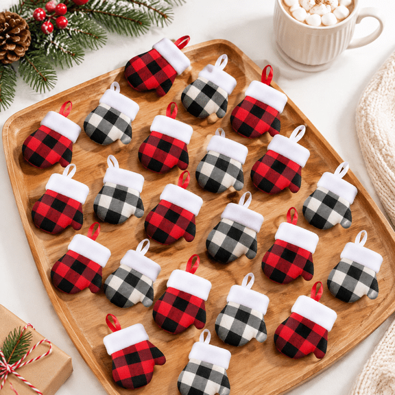 48 Minimas Stockings Bulk Plaid