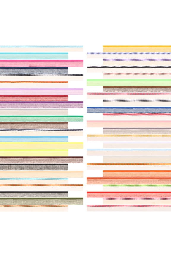 48 PCS Book Binding Headbands Endbands Versatile Colorful Cotton Book Headband Binding Kit Easy to Use Book Headband Cotton Binding Kit for Different Books