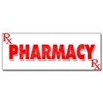 thumbnail image 1 of 48" PHARMACY DECAL sticker prescription drugs beauty deliver open medical, 1 of 1