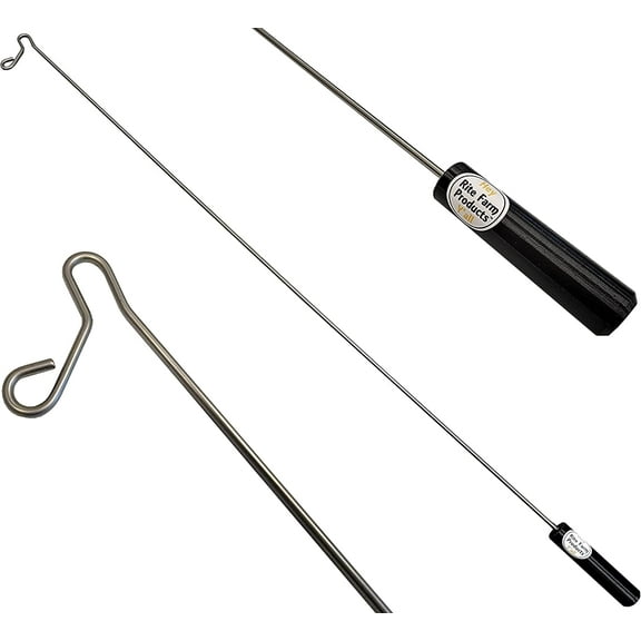 48" POULTRY CATCHER LEG HOOK CATCHING CHICKEN GOOSE GEESE DUCK TURKEY GUINEA FOWL BIRD