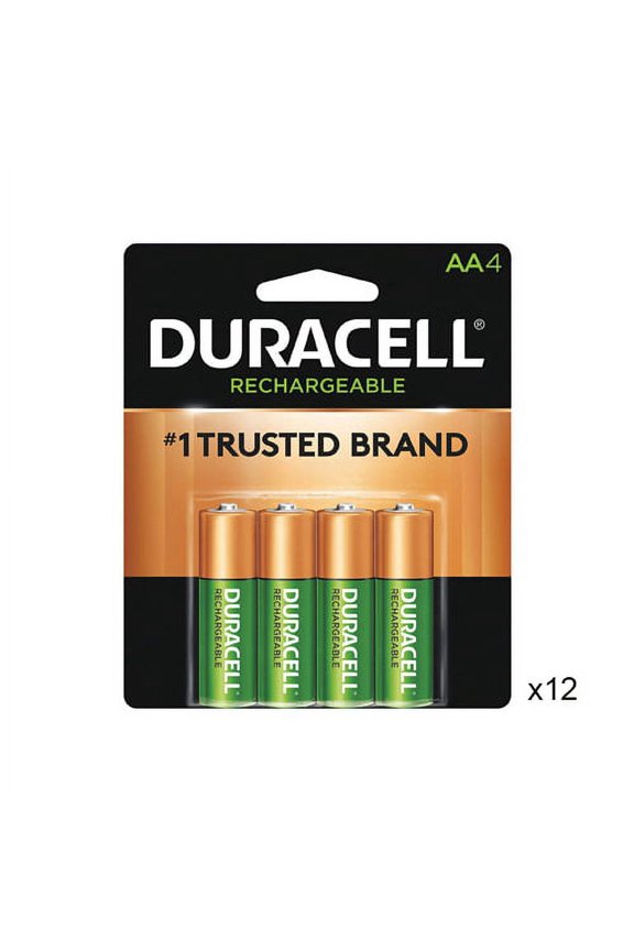 48-Pack AA Duracell Rechargeable (DX1500) Batteries (2500 mAh)