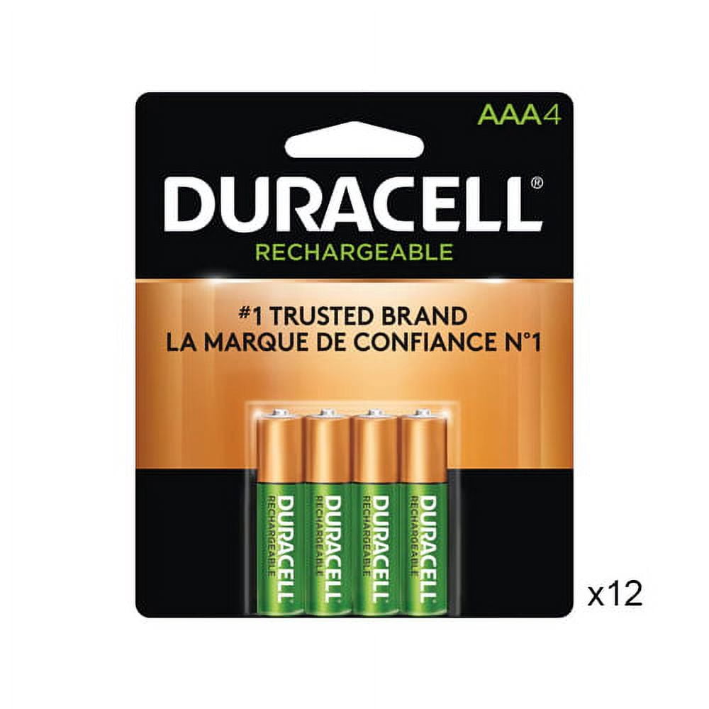 48-Pack AAA Duracell Rechargeable (DX2400) Batteries (900 mAh)