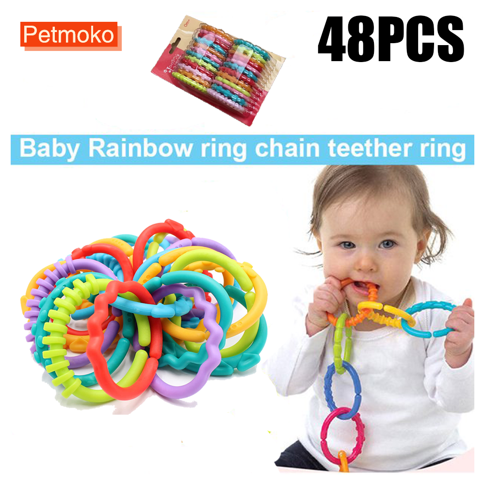 Rainbow Stacking Rings Tower Toys - Colorful Rainbow Sorting, Stacking –  FunBlast