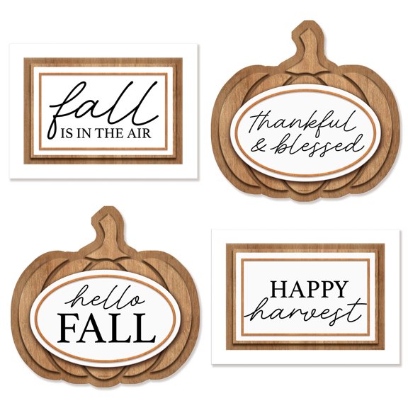 48 Pack Bulk Fall Signs