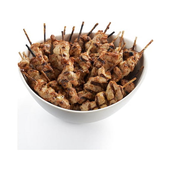 (48 Pack) Expresco Fully Cooked Chicken Thigh Skewer, 3 oz.