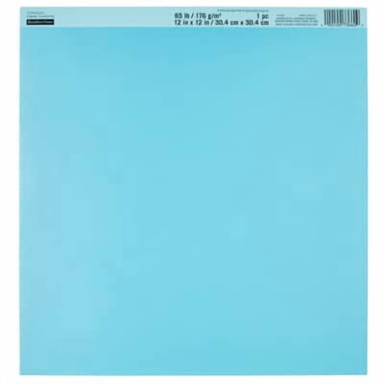 Recollections Lunar Blue Glisten Paper, 12" x 12", 48 Pack