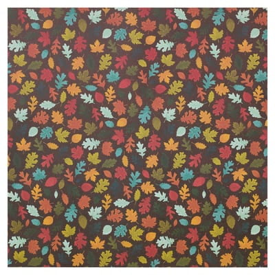 Recollections Multicolor Fall Leaves Cardstock Paper, 12" x 12", 48 Pack