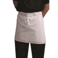 thumbnail image 1 of 48 Pack Premium Four Way Apron | 17x34 | White | 55% Cotton 45% Polyester | Tie Strap Closure | Machine Washable, 1 of 9