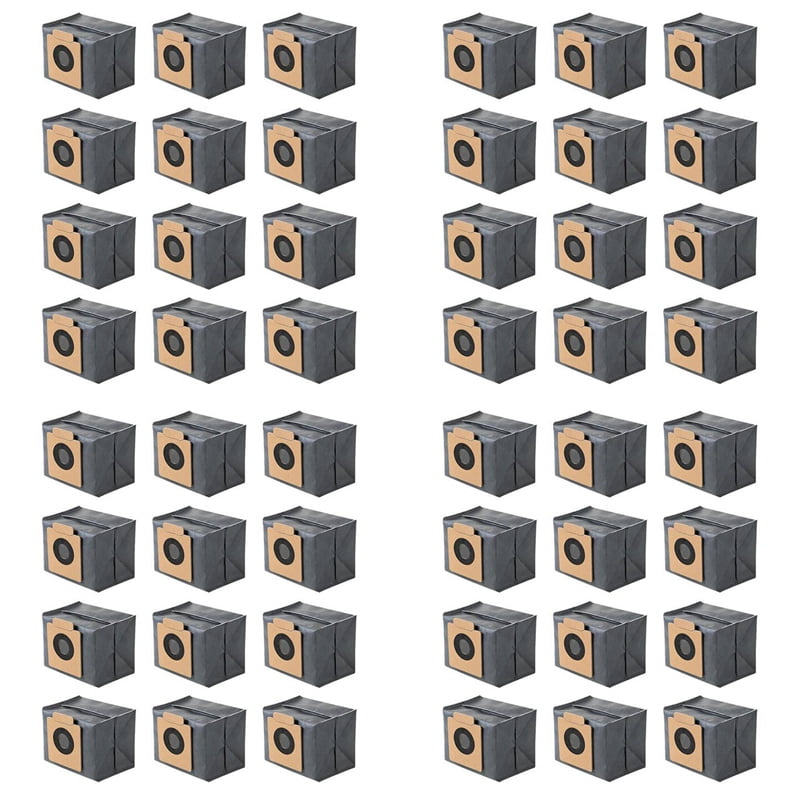 48 Pack Replacement Dust Bags for X8 Pro Robot Vacuum SelfEmpty