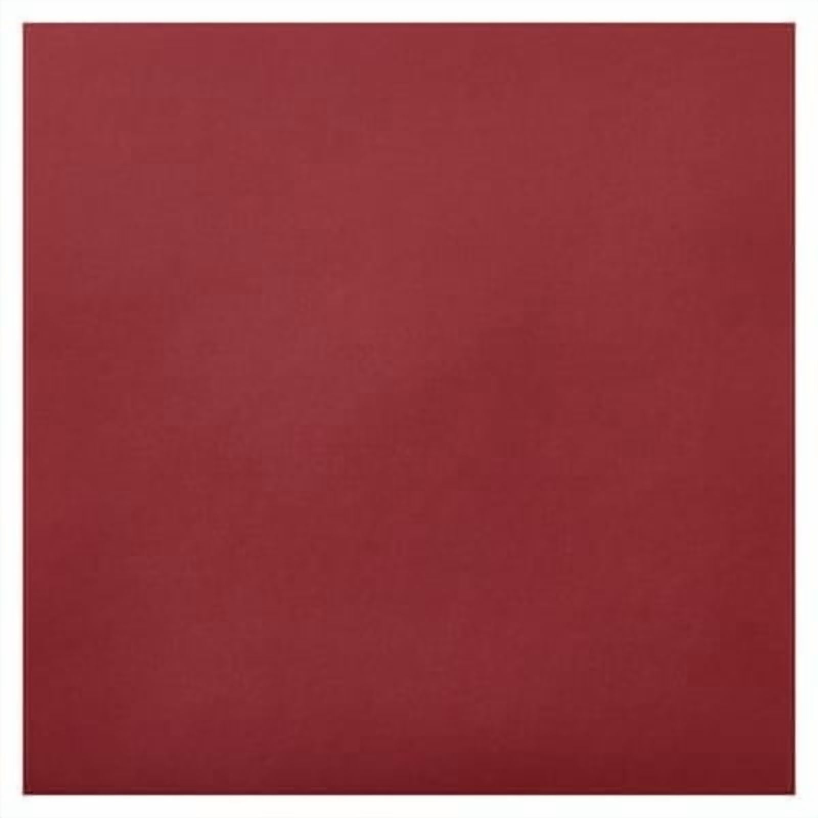 Recollections Starry Dark Red Cardstock Paper, 12" x 12", 48 Pack