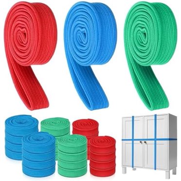 Mytee Products 48-Pack Variety Moving Rubber Bands – 12 Each Of Sizes 25, 30, 36, And 42