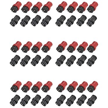 24 Pack Of Hand Tool Nozzle Bristle Brushes For SC1 SC2 SC3 SC4 SC5 SC7 Steam Cleaner