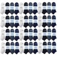 thumbnail image 1 of 48 Pair Low Cut Socks Thin Comfortable Lightweight Breathable Wholesale Bulk Sport Socks, 1 of 7