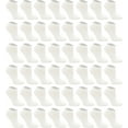 thumbnail image 1 of 48 Pairs Ankle Socks for Women, Thin Low Cut Comfortable Lightweight Breathable Athletic, 1 of 2