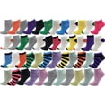 thumbnail image 1 of 48 Pairs Ankle Socks for Women, Thin Low Cut Comfortable Lightweight Breathable Athletic, 1 of 2