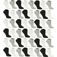thumbnail image 1 of 48 Pairs Ankle Socks for Women, Thin Low Cut Comfortable Lightweight Breathable Athletic, 1 of 5