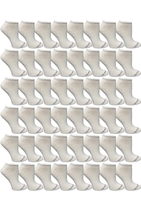 48 Pairs of Yacht & Smith Mens & Womens Thin Low Cut Ankle No Show Bulk Socks