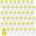 thumbnail image 1 of 48 Pcs 2 oz Plastic Honey Bear Bottles - Clear Reusable Mini Bear Jars with Lids for Holidays & Baby Showers$$Home Decor, Kitchen, & Other, 1 of 7