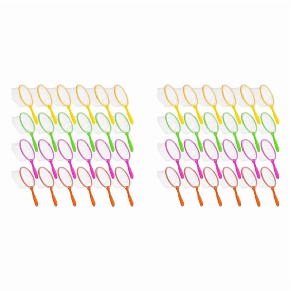 48 Pcs Butterfly Bug Net for Kids Insect Collecting Net Bug Catcher Fishing Net Science Nature Exploration Tools