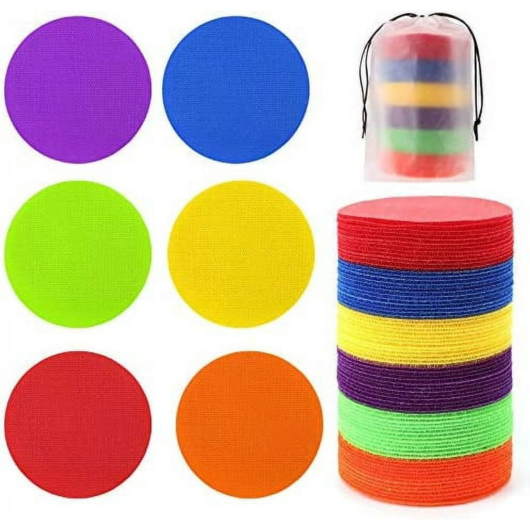 Carpet Spot Markers: Brighten Up Your Classroom With 6 Colorful