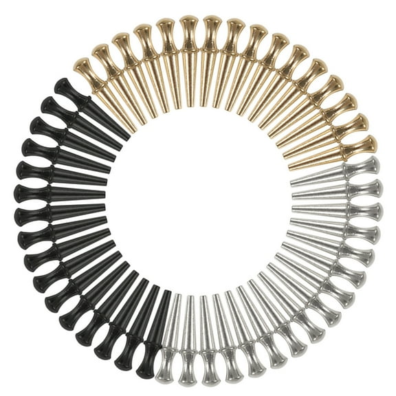 48 Pcs Cribbage Board Pegs Replacement Metal Cribbage Pegs Tapered Designs Cribbage Board Pins Cribbage Accessories