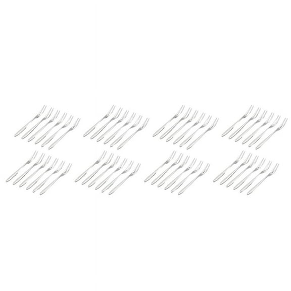 48 Pcs Dessert Forks,5.1 InchStainless Steel Mini Salad Fruit Fork Tasting Forks Cocktail Fork