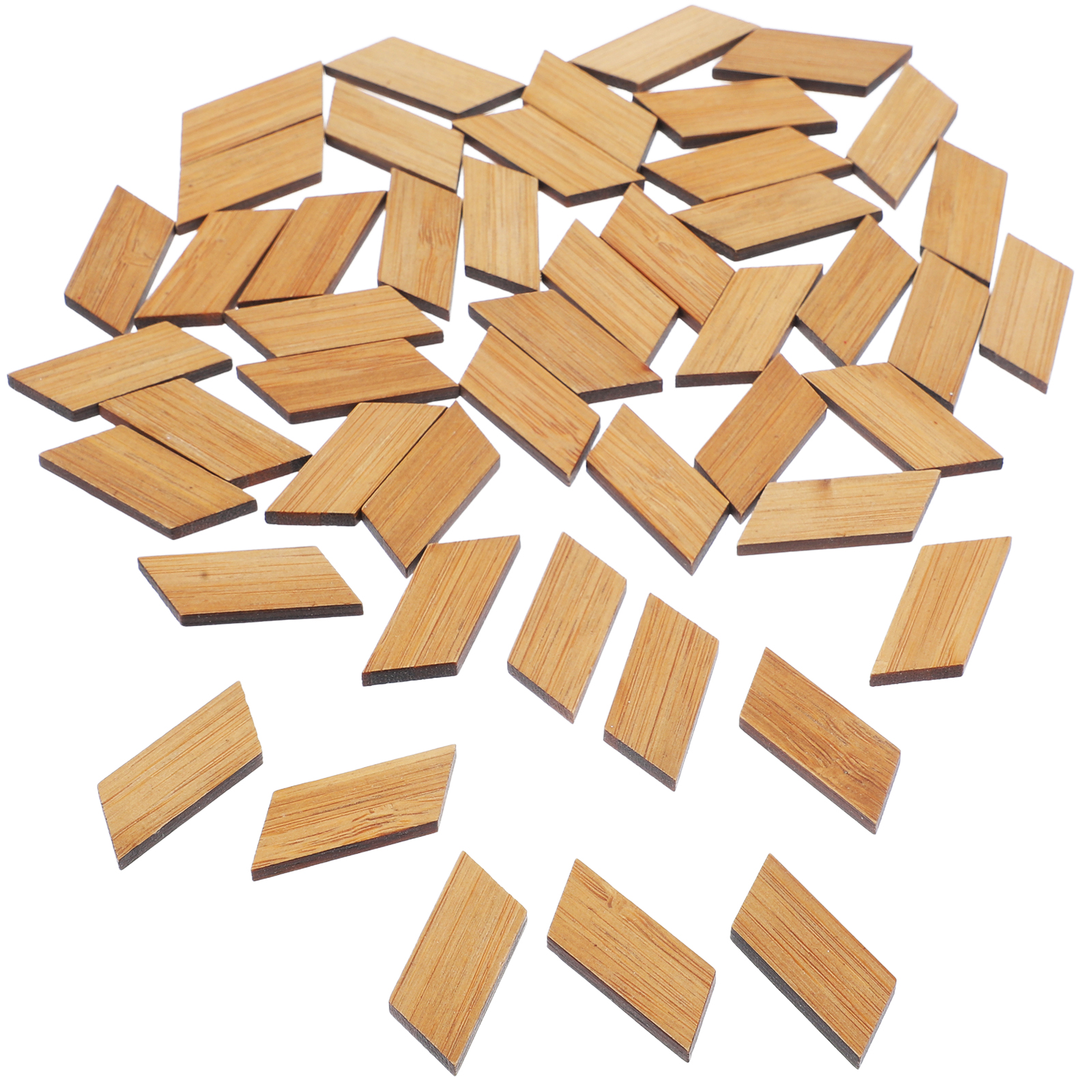 48 Pcs Flooring Decor Lifelike Mini Miniature Assembly House