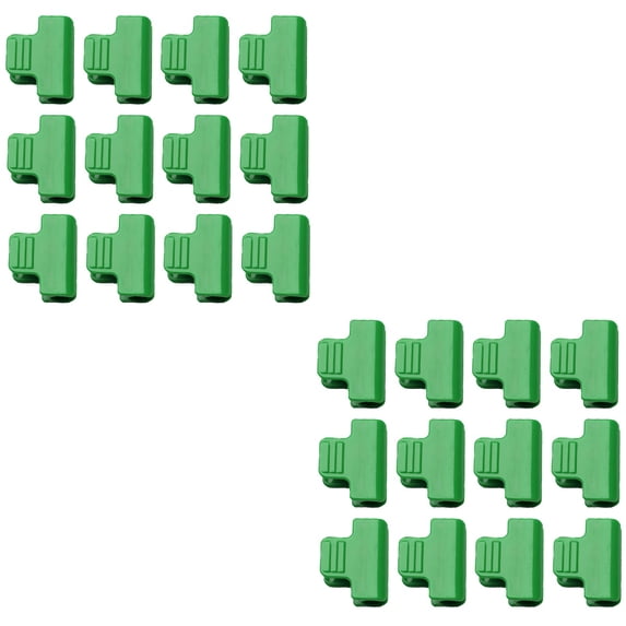 48 Pcs Greenhouses Row Covers Clips Netting Tunnel Hoop Steel Wire Pipeline