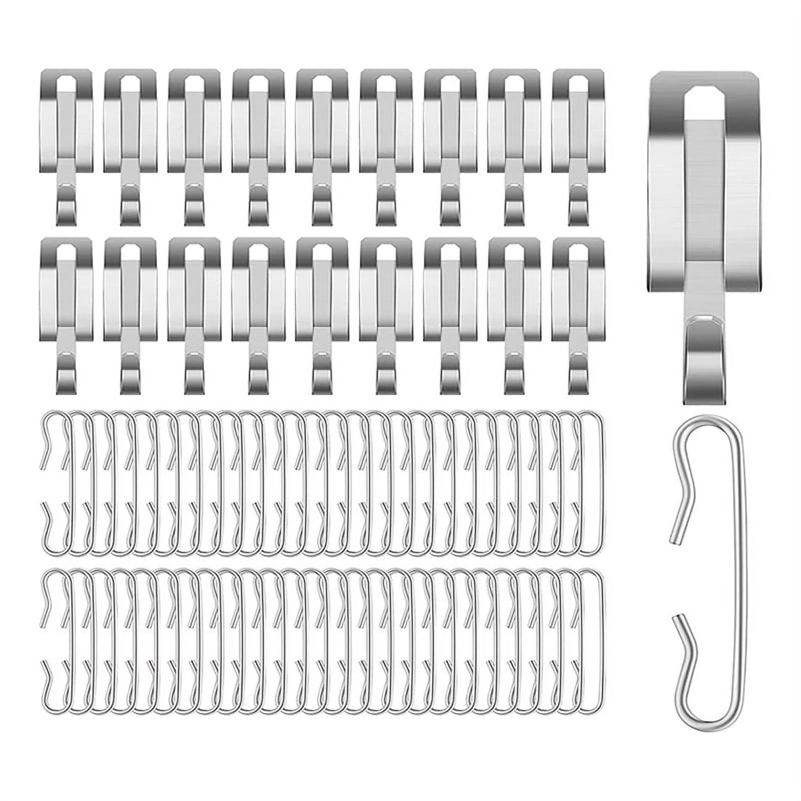 48 Pcs Heat Cable Roof Clips De Icing and Spacers Roof Clips and
