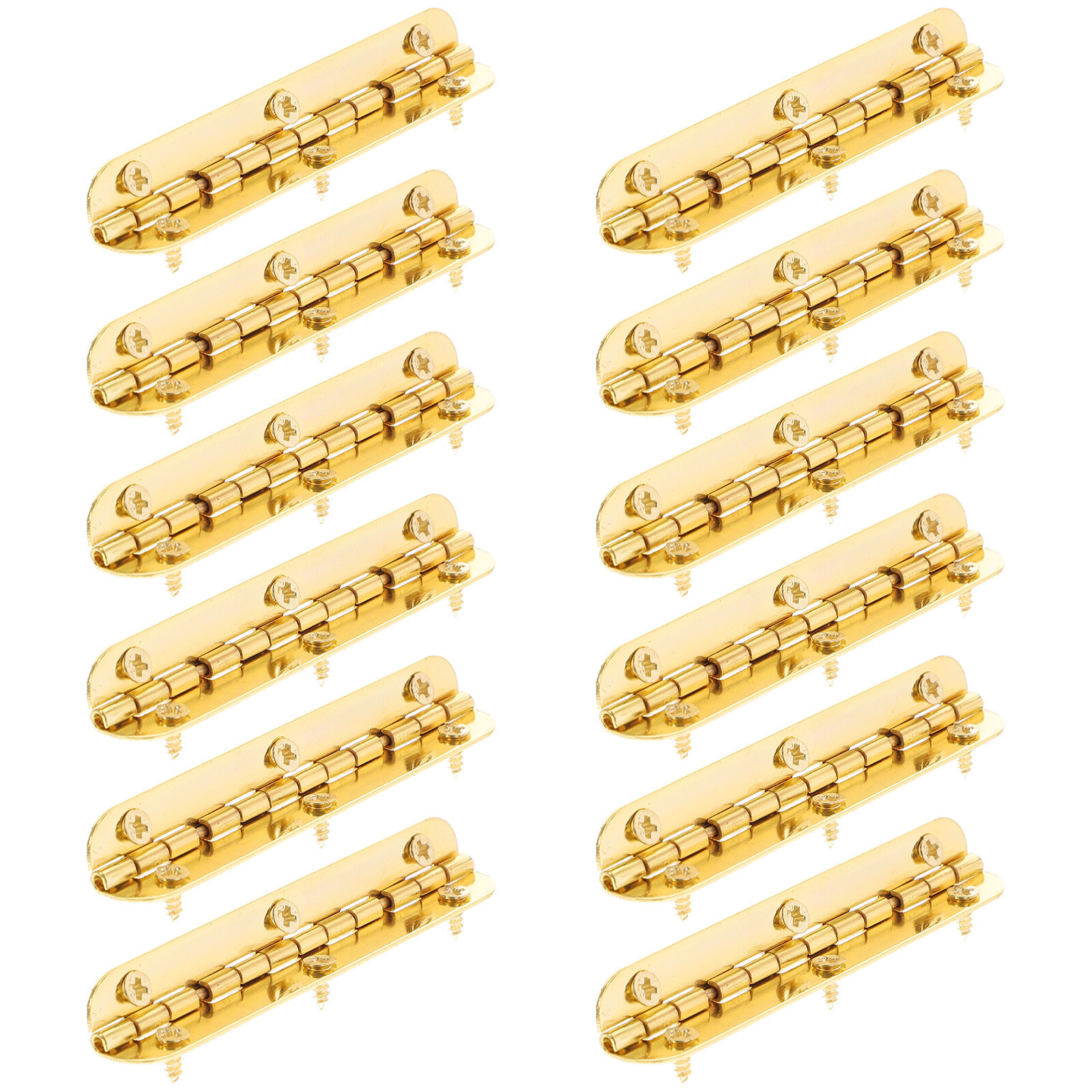 48 Pcs Jewelry Box Hinge Cabinet Hinges Boxes Butt Heavy Duty Small 90 ...