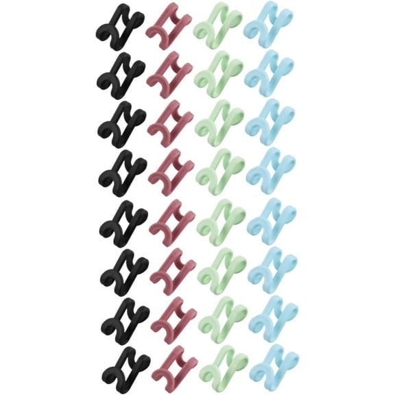 48 Pcs Multi Functional Pants Rack Wardrobe Clothes Plastic Hanger Cascading Clothes Hook Hanger Hooks Mini Hooks Multi-Layer Hanger Hooks Hanger Extender Clips for Closet Hook up