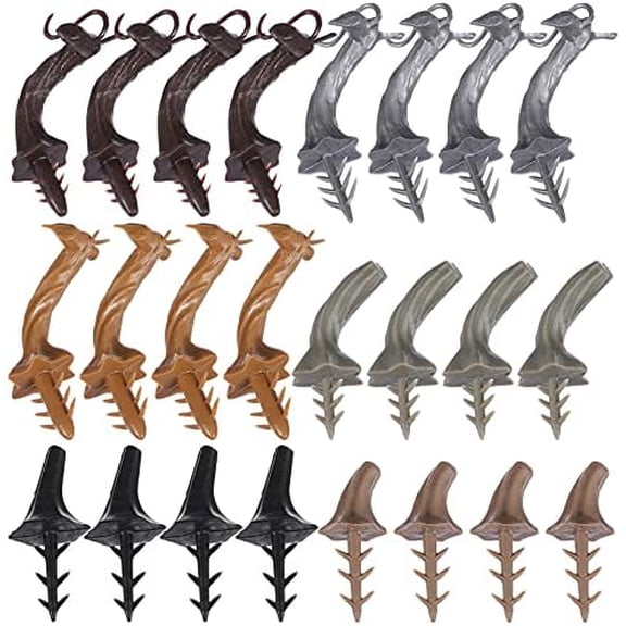 48 Pcs Pumpkin Stems for Crafts Halloween Pumpkin Stems DIY Pumpkins Decorations Plastic Pumpkins Heads Halloween Tabletop Centerpiece$$Home Decor, Kitchen, & Other