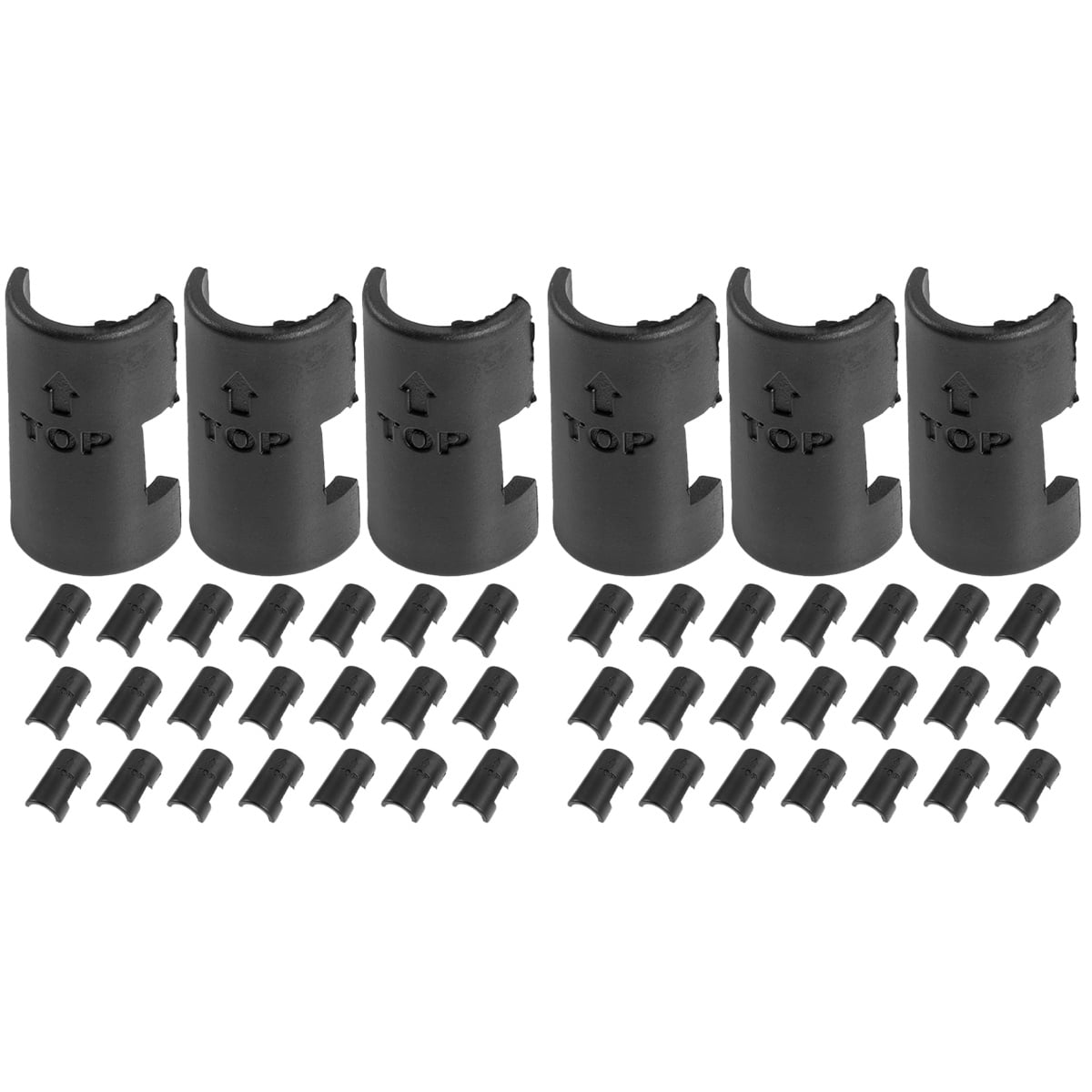 48 Pcs Wire Shelf Clip Replacement Shelving Fixing Clip Wire Shelf Fastener Replacements