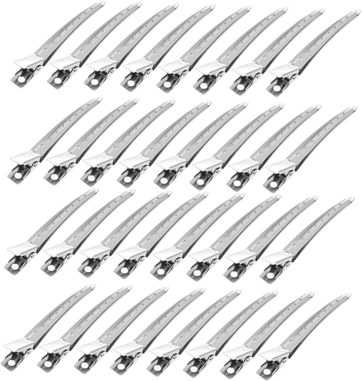 48 Pcs With Metal Duckbill Clip Duck Clips for Hair Silver Hair Clips Metal Hair Clip Barrette