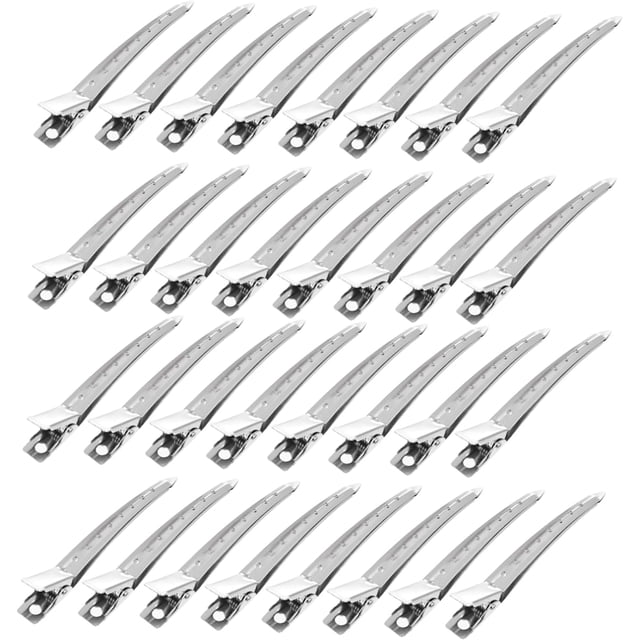 48 Pcs With Metal Duckbill Clip Duck Clips for Hair Silver Hair Clips Metal Hair Clip Barrette