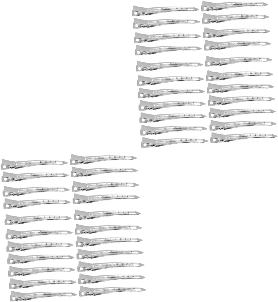 48 Pcs With Metal Duckbill Clip Sectioning Hair Clips Flat Hair Clips Hair Clips Hairstyle Clips