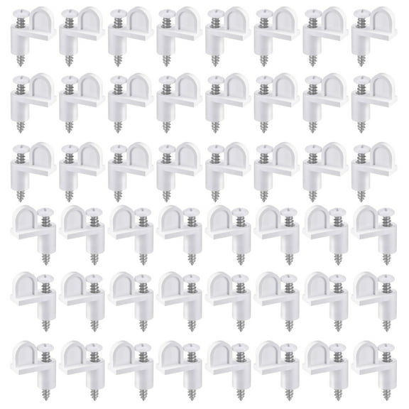 48 Piece Storms Panel Fasteners Heavy dutys Nylon Clip Screws For Window Screen