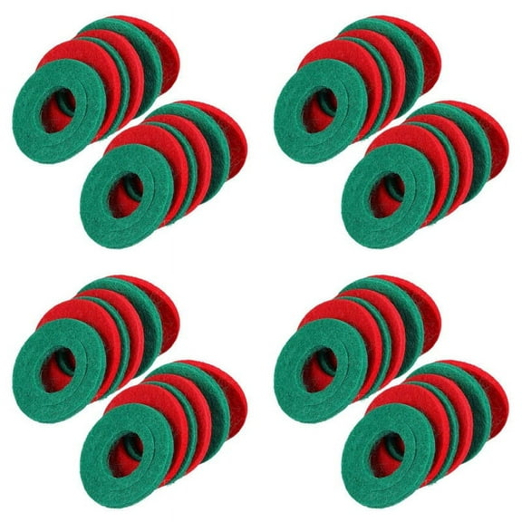 48 Pieces Battery Terminal Anti Washers Fiber Battery Terminal Protector, 6 Red and 6 Green